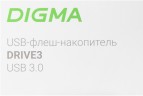 Флеш Диск Digma 128Gb DRIVE3 DGFUM128A30SR USB3.0 серебристый