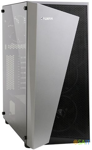 Корпус Zalman S4 Plus черный без БП ATX 7x120mm 2xUSB2.0 1xUSB3.0 audio bott PSU
