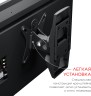 Кронштейн для телевизора Holder LCDS-5003 металлик 10"-26" макс.25кг настенный поворот и наклон
