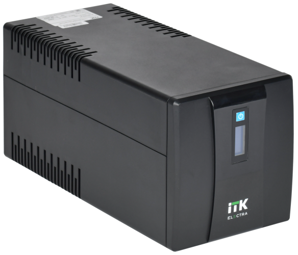 ITK ELECTRA ET ИБП 1,5кВА/900Вт с АКБ 2х9AH USB ITK ELECTRA EET-1500VA-1-002