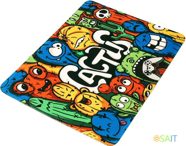 Коврик для мыши Cactus Colorful Cacti 400x300x3мм (CS-MP-PRO07XL)