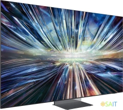 Телевизор QLED Samsung 75" QE75QN900DUXRU Series 9 нержавеющая сталь 8K Ultra HD 120Hz DVB-T2 DVB-C DVB-S2 USB WiFi Smart TV (RUS)