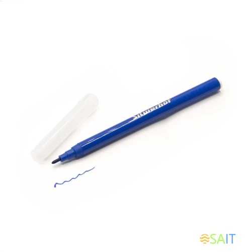 Фломастеры Silwerhof Монстрики 9мм 145мм круг. пулевидный пиш. наконечник Вентилируемый 12цв. пакет с европодвесом