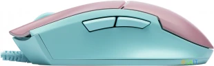 Мышь A4Tech Bloody L65 Max розовый/голубой оптическая 12000dpi USB 6but (L65 MAX/SKY PINK)