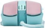 Мышь A4Tech Bloody L65 Max розовый/голубой оптическая 12000dpi USB 6but (L65 MAX/SKY PINK)
