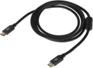 Кабель аудио-видео Digma HDMI (m)/HDMI (m) 2м. феррит.кольца позолоч.конт. черный (D-HDMI-V2.1-2M)