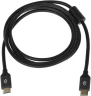 Кабель аудио-видео Digma HDMI (m)/HDMI (m) 2м. феррит.кольца позолоч.конт. черный (D-HDMI-V2.1-2M)