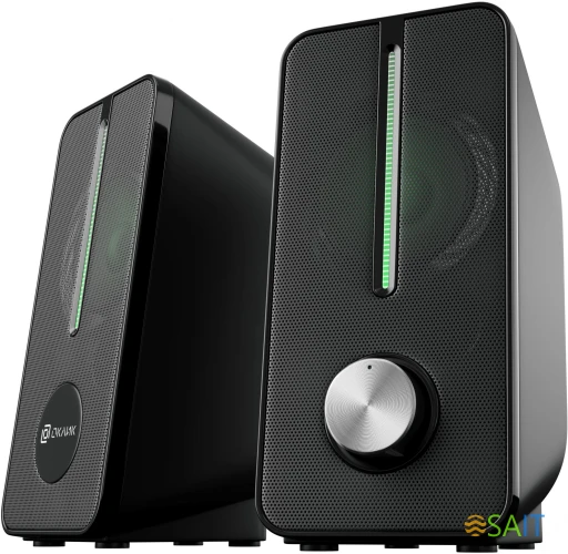 Колонки Оклик OK-120U 2.0 черный 6Вт