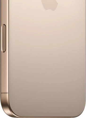 Смартфон Apple A3295 iPhone 16 Pro Max 512Gb бежевый титан моноблок 3G 4G 1Sim 6.9" 1320x2868 iOS 18 48Mpix 802.11 a/b/g/n/ac/ax/be NFC GPS Protect