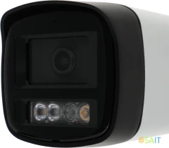 Камера видеонаблюдения IP Dahua DH-IPC-HFW1239TL1P-A-IL-0280B 2.8-2.8мм цв. корп.:белый