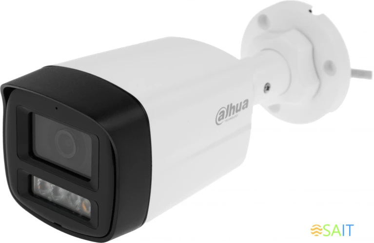 Камера видеонаблюдения IP Dahua DH-IPC-HFW1239TL1P-A-IL-0280B 2.8-2.8мм цв. корп.:белый