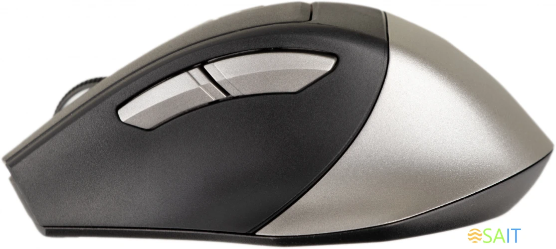 Мышь A4Tech Fstyler FB35 серый оптическая 2000dpi беспров. BT/Radio USB для ноутбука 6but (FB35 SMOKY GREY)