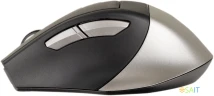 Мышь A4Tech Fstyler FB35 серый оптическая 2000dpi беспров. BT/Radio USB для ноутбука 6but (FB35 SMOKY GREY)