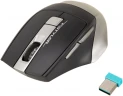 Мышь A4Tech Fstyler FB35 серый оптическая 2000dpi беспров. BT/Radio USB для ноутбука 6but (FB35 SMOKY GREY)