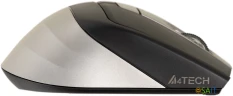 Мышь A4Tech Fstyler FB35 серый оптическая 2000dpi беспров. BT/Radio USB для ноутбука 6but (FB35 SMOKY GREY)