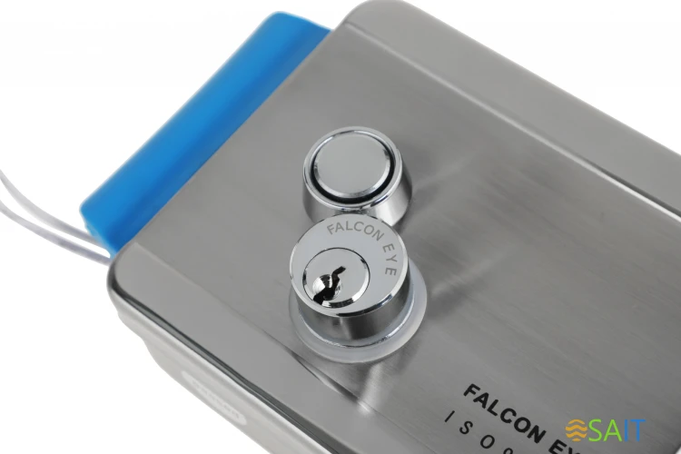 Замок электромеханический Falcon Eye FE-2369 сталь серебристый