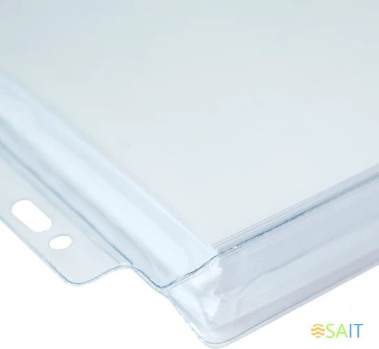 Папка-вкладыш Silwerhof Dailyс расширением A4 вертикальный пвх 180мкм (упак.:5шт)