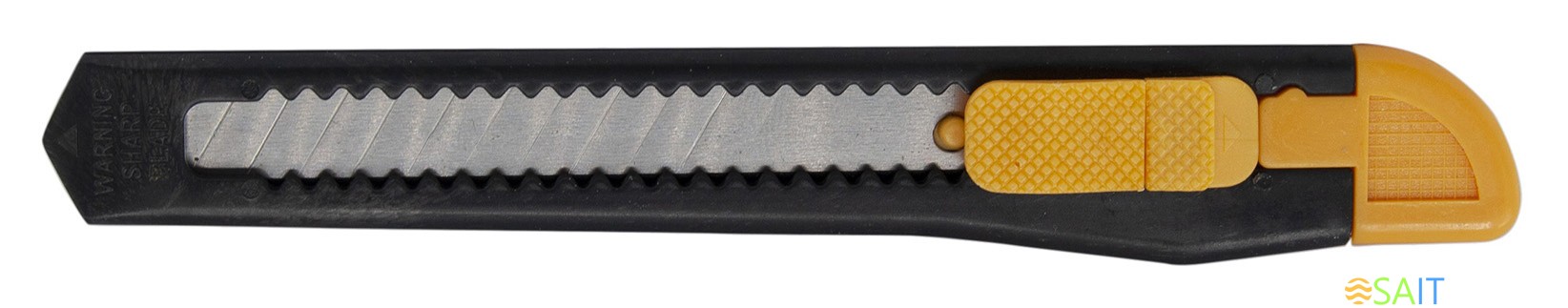 Нож канцелярский Buro шир.лез.9мм фиксатор ассорти пакет с европод.