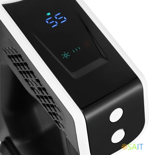 Пылесос Kitfort КТ-5393 250Вт черный/серебристый