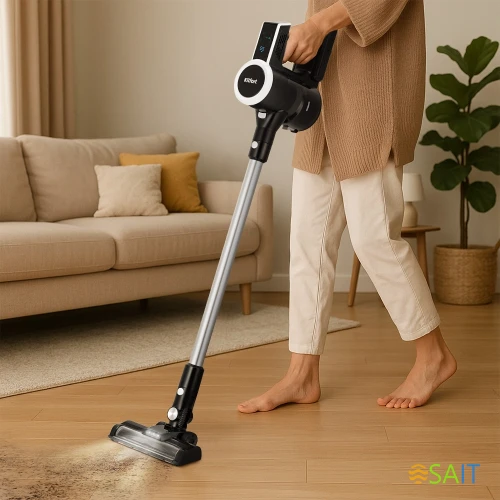 Пылесос Kitfort КТ-5393 250Вт черный/серебристый