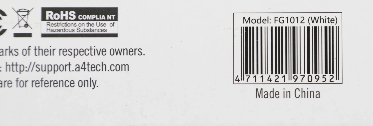 Клавиатура + мышь A4Tech Fstyler FG1012 клав:белый мышь:белый USB беспроводная Multimedia (FG1012 WHITE)