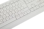 Клавиатура + мышь A4Tech Fstyler FG1012 клав:белый мышь:белый USB беспроводная Multimedia (FG1012 WHITE)