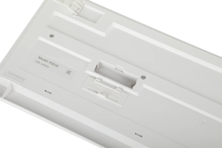 Клавиатура + мышь A4Tech Fstyler FG1012 клав:белый мышь:белый USB беспроводная Multimedia (FG1012 WHITE)