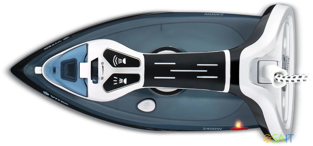 Утюг Vitek VT-8304 2400Вт черный/белый/синий