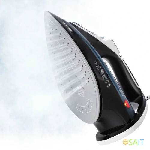 Утюг Vitek VT-8304 2400Вт черный/белый/синий