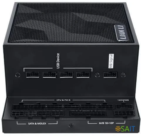 Блок питания Lian-Li ATX 1000W EDGE1000 + HUB Gen.5 80+ gold (20+4pin) APFC 120mm fan 12xSATA Cab Manag RTL