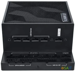 Блок питания Lian-Li ATX 1000W EDGE1000 + HUB Gen.5 80+ gold (20+4pin) APFC 120mm fan 12xSATA Cab Manag RTL