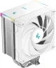 Устройство охлаждения(кулер) Deepcool AK500S Digital SE Wh Soc-AM5/AM4/1200/1700/1851 белый 4-pin 28dB Al+Cu LCD 240W 864gr Ret (R-AK500S-WHADMN-GJD)