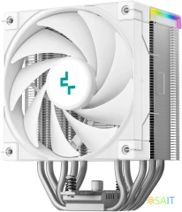Устройство охлаждения(кулер) Deepcool AK500S Digital SE Wh Soc-AM5/AM4/1200/1700/1851 белый 4-pin 28dB Al+Cu LCD 240W 864gr Ret (R-AK500S-WHADMN-GJD)