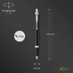 Ручка шариков. Parker IM Core (2150846) Matt Black CT M черн. черн. подар.кор.европод.
