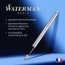 Ручка роллер Waterman Hemisphere (CWS0920450) Steel CT F черн. черн. подар.кор.