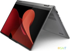 Ноутбук Lenovo IdeaPad 5 16AHP9 Ryzen 7 8845HS 16Gb SSD512Gb AMD Radeon 780M 16" OLED Touch 2K (2048x1280) noOS grey WiFi BT Cam (83DS003WRK)