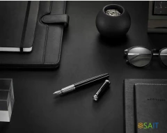 Ручка перьев. Parker Ingenuity Core F570 (2181994) Black СT F сталь нержавеющая подар.кор.