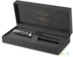 Ручка перьев. Parker Ingenuity Core F570 (2181994) Black СT F сталь нержавеющая подар.кор.