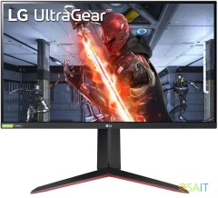 Монитор LG 27" UltraGear 27GN65R-B черный IPS 16:9 HDMI матовая HAS Piv 1000:1 300cd 178гр/178гр 1920x1080 144Hz G-Sync FreeSync Premium DP FHD 7.2кг