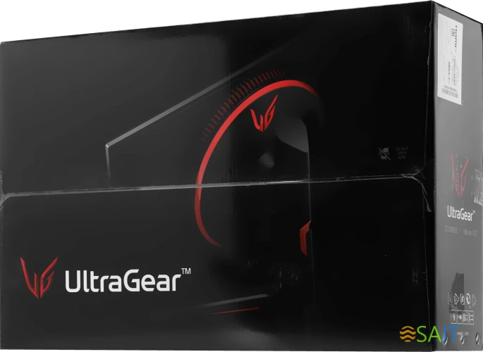 Монитор LG 27" UltraGear 27GN65R-B черный IPS 16:9 HDMI матовая HAS Piv 1000:1 300cd 178гр/178гр 1920x1080 144Hz G-Sync FreeSync Premium DP FHD 7.2кг