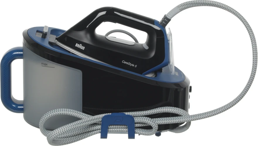 Парогенератор Braun IS5145.BK 2400Вт черный/синий