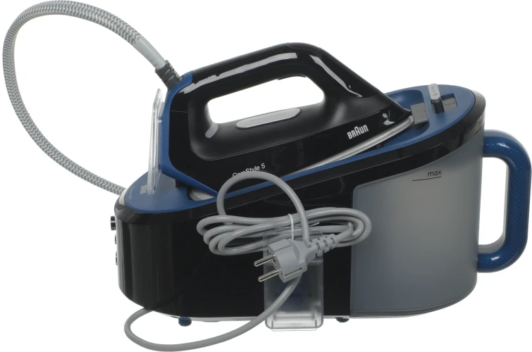 Парогенератор Braun IS5145.BK 2400Вт черный/синий
