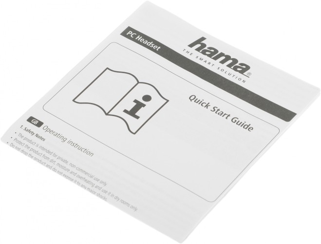 Наушники с микрофоном Hama NHS-P100 черный 2м накладные шейный обод (00139920)