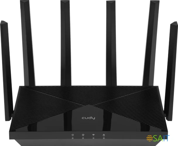 Роутер беспроводной Cudy WR6500 BE6500 10/100/1000BASE-T черный