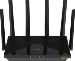 Роутер беспроводной Cudy WR6500 BE6500 10/100/1000BASE-T черный