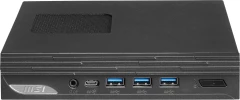 Неттоп MSI Pro DP10 12M-226XRU i5 1235U (1.3) 16Gb SSD512Gb Iris Xe noOS 2.5xGbitEth WiFi BT 120W черный (9S6-B0A621-226)