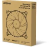 Вентилятор для корпуса Digma DFAN120PWM-2BK 120х120x25 черный 4-pin 37дБ Ret