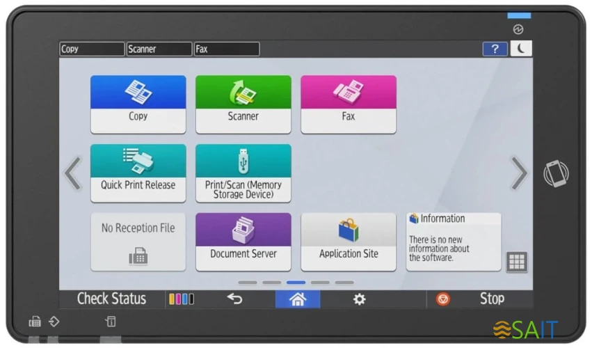МФУ лазерный Ricoh IM C3510 (419317) A3 Duplex белый