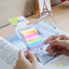 Закладки самокл. индексы бумажные Stick`n 21618 10x50мм 7цв.в упак. 40лист блистер
