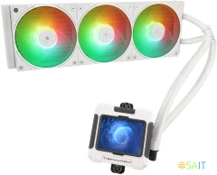 Система водяного охлаждения Thermalright Frozen Warframe 360 ARGB Soc-AM5/AM4/1200/1700/1851 белый 4-pin 29.8dB Al LCD Ret (F-WFRAME-360-WH-ARGB)